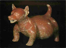 Art - Antiquités - Goteborgs Etnografiska Museum - Techichi - Stone Dog - Pre-Columbian Reproduction In Clay Of A Hairle - Antike