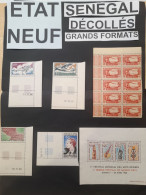 SENEGAL  ETAT NEUF  , DECOLLES,  , GRANDS 塞内加尔新状况，独立，大  MINT OFF PAPER LARGE - Lots & Kiloware (mixtures) - Max. 999 Stamps