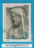 USATI ITALIA 1979 - Ref.0411 "CONGRESSO ROTARY A ROMA" 1 Val. - - 1971-80: Gebraucht