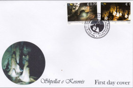 Kosovo Stamps 2011. Caves. FDC MNH - Kosovo