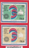 USATI ITALIA 1979 - Ref.0414 "ESPOSIZIONE MACCHINE UTENSILI" Serie Di 2 Val. - - 1971-80: Afgestempeld