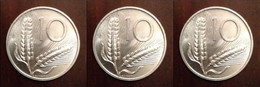 ITALIA - Lire 10 1994 - FDC/Unc Da Rotolino/from Roll 3 Monete/3 Coins - 10 Lire