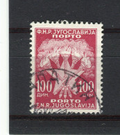 YOUGOSLAVIE - Y&T Taxe N° 121° - Timbres-taxe