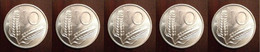 ITALIA - Lire 10 1997 - FDC/Unc Da Rotolino/from Roll 5 Monete/5 Coins - 10 Lire