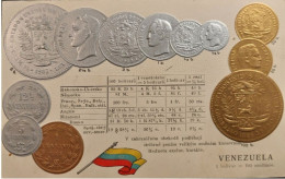 Venezuela Coins I- VF,  760 - Münzen (Abb.)