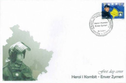 Kosovo Stamps 2011. Hero Of Kosova: Enver Zymeri. FDC MNH - Kosovo