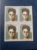 CUBA  NEUF  1999   PINTOR  RUBEN  MARTINEZ  //  PARFAIT  ETAT  //  1er  CHOIX  //  Bloc De 4 - Unused Stamps