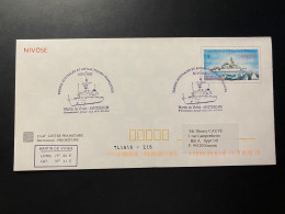 Lettre "Bateaux - Nivôse" 02/02/2020 - 916 - TAAF - Amsterdam - Storia Postale