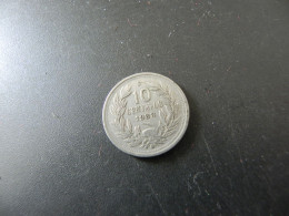 Chile 10 Centavos 1933 - Chile