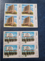 CUBA  NEUF  1999   ANI.  40  DEL  MINFAR  Y  LAS  MNR  //  PARFAIT  ETAT  //  1er  CHOIX  //  Bloc De 4 - Unused Stamps