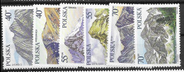 Poland Mnh ** Mountain Set 1996 - Unused Stamps