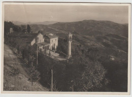 Cartolina Viaggiata Affrancata Francobollo Rimosso Repubblica Di S. Marino Convento Cappuccini E S.Francesco 1947 - Saint-Marin