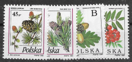 Poland Mnh ** Plants Set 1995 - Neufs