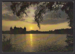 107167/ MORITZBURG (DDR), Abendstimmung Am Schlossteich  - Moritzburg