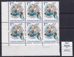 Czechoslovakia Pofis 2967 Print Date MNH - Unused Stamps
