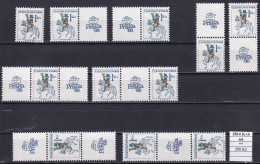 Czechoslovakia Pofis 2814 K + S Set MNH - Unused Stamps