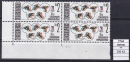 Czechoslovakia Pofis 2744 Print Date MNH - Nuevos