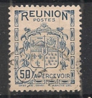 REUNION - 1933 - Taxe TT N°YT. 21 - 50c Outremer - Oblitéré / Used - Postage Due