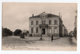 SAUJON * CHARENTE MARITIME * LA MAIRIE * HOTEL DE VILLE * AVENUE DE LA GARE * Henry Guillier, Rue Fonneuve - Saujon