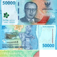 INDONESIA 50000 Rupiah 2023 P W167 UNC - Indonesien