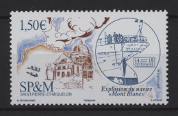 St.Pierre & Miquelon - 2017 Halifax Ship Explosion MNH__(TH-25994) - Ungebraucht