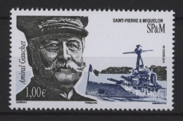 St.Pierre & Miquelon - 2015 Admiral Gauchet MNH__(TH-26043) - Unused Stamps