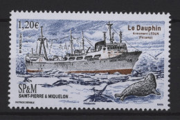 St.Pierre & Miquelon - 2017 Fishing Ship MNH__(TH-25983) - Ongebruikt