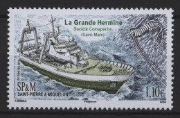 St.Pierre & Miquelon - 2016 Fishing Ship MNH__(TH-26044) - Nuovi