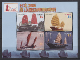 St.Kitts - 2005 Taipei International Stamp Exhibition Kleinbogen MNH__(TH-26446) - St.Kitts-et-Nevis ( 1983-...)