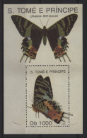 St. Thomas & Prince - 1992 Butterflies Block (1) MNH__(TH-26794) - St. Thomas & Prince