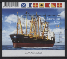 Slovenia - 2017 Slovenian Ships Block MNH__(TH-25986) - Slovénie