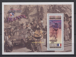 Sierra Leone - 2003 Tour De France Block (3) MNH__(TH-25064) - Sierra Leone (1961-...)