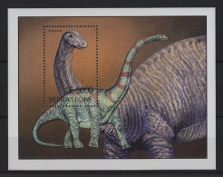 Sierra Leone - 2001 Prehistoric Animals Block (5) MNH__(TH-24464) - Sierra Leona (1961-...)