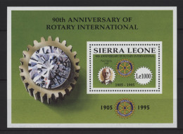 Sierra Leone - 1995 Rotary International Block MNH__(TH-27453) - Sierra Leona (1961-...)