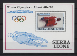 Sierra Leone - 1992 Albertville And Barcelona Block (2) MNH__(TH-27748) - Sierra Leona (1961-...)