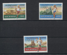 San Marino - 1991 Summer Olympics Barcelona MNH__(TH-24070) - Nuovi