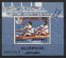 Romania - 1992 Summer Olympics Barcelona Block (1) MNH__(TH-23542) - Blocs-feuillets