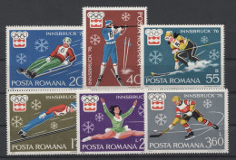Romania - 1975 Winter Olympics Innsbruck MNH__(TH-25002) - Unused Stamps