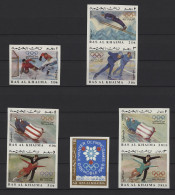 Ras Al Khaima - 1967 Winter Olympics Grenoble IMPERFORATE MNH__(TH-24256) - Ras Al-Khaimah