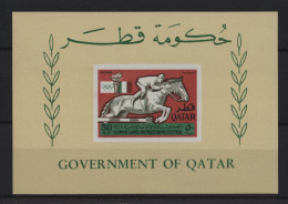 Qatar - 1966 Summer Olympics Mexico Block MNH__(TH-24272) - Qatar