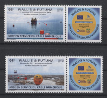 Wallis & Futuna - 2018 Commissioning Of The Submarine Cable Pairs MNH__(TH-26158) - Nuovi