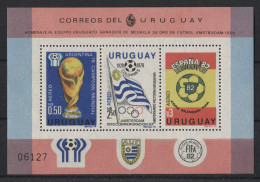 Uruguay - 1979 Football World Cup Block MNH__(TH-24090) - Uruguay