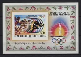 Upper Volta - 1976 Summer Olympics Montreal (I) Block IMPERFORATE MNH__(TH-24336) - Alto Volta (1958-1984)