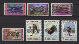 Umm Al Qiwain - 1968 Summer Olympics Mexico Overprints MNH__(TH-24236) - Umm Al-Qaiwain