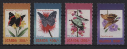 Uganda - 2000 Native Butterflies MNH__(TH-27311) - Uganda (1962-...)