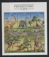 Uganda - 1998 Prehistoric Animals Kleinbogen MNH__(TH-23048) - Ouganda (1962-...)