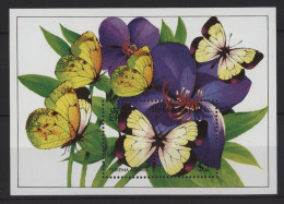 Turks And Caicos - 1994 Butterflies Block (1) MNH__(TH-26791) - Turks E Caicos