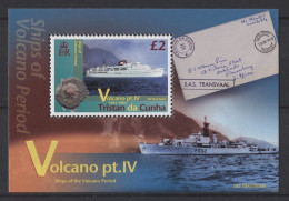 Tristan Da Cunha - 2013 Volcanic Eruption (IV) Block MNH__(TH-26201) - Tristan Da Cunha