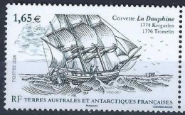 TAAF 2024 - Corvette La Dauphine - Unused Stamps