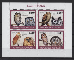 Togo - 2010 Owls Kleinbogen MNH__(TH-27096) - Togo (1960-...)